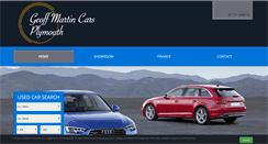 Desktop Screenshot of geoffmartincars.com